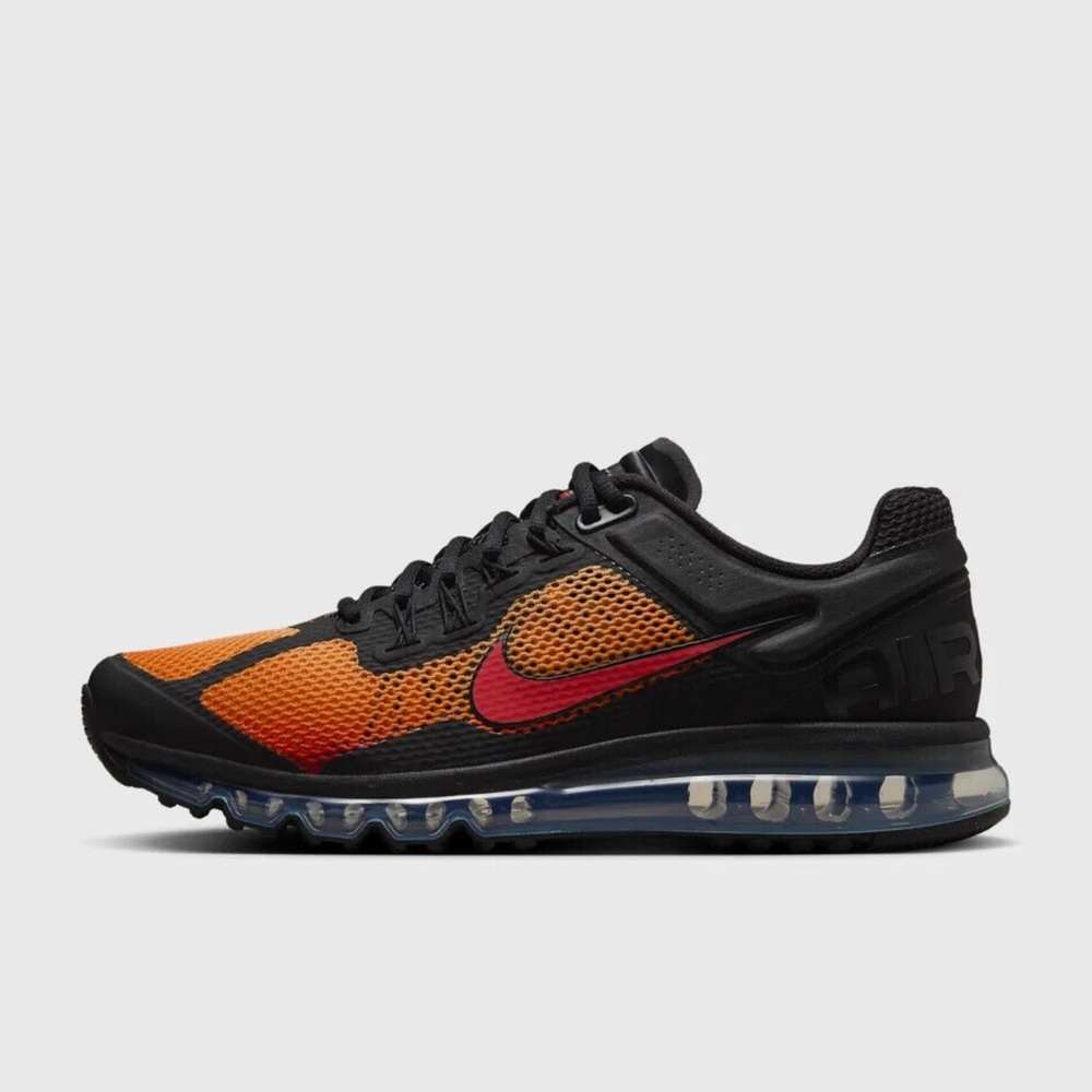 Lightly Used Nike Air Max 2013 'Sunset' Shoes - Black/ Orange (HF4887-873)